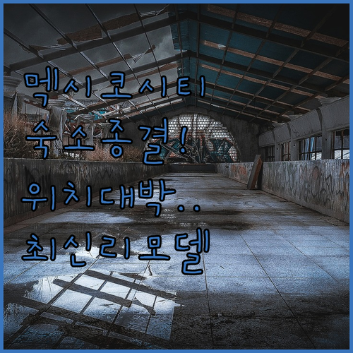 멕시코시티 자유여행 숙소 위치 장점 ..