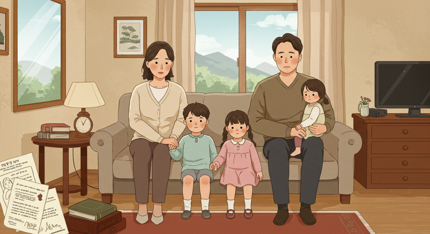 의붓자녀&amp;#44; 재혼가정&amp;#44; 가족법