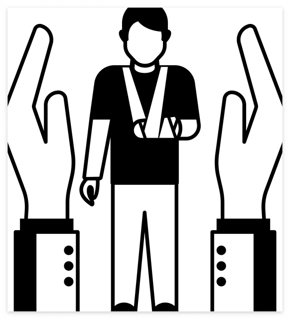 환자보호하는 손