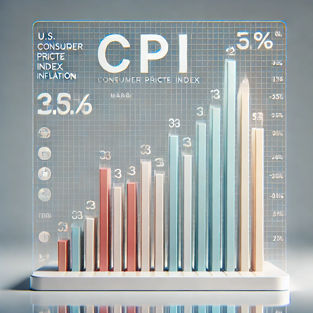 미국CPI 상승률 그래프 모습