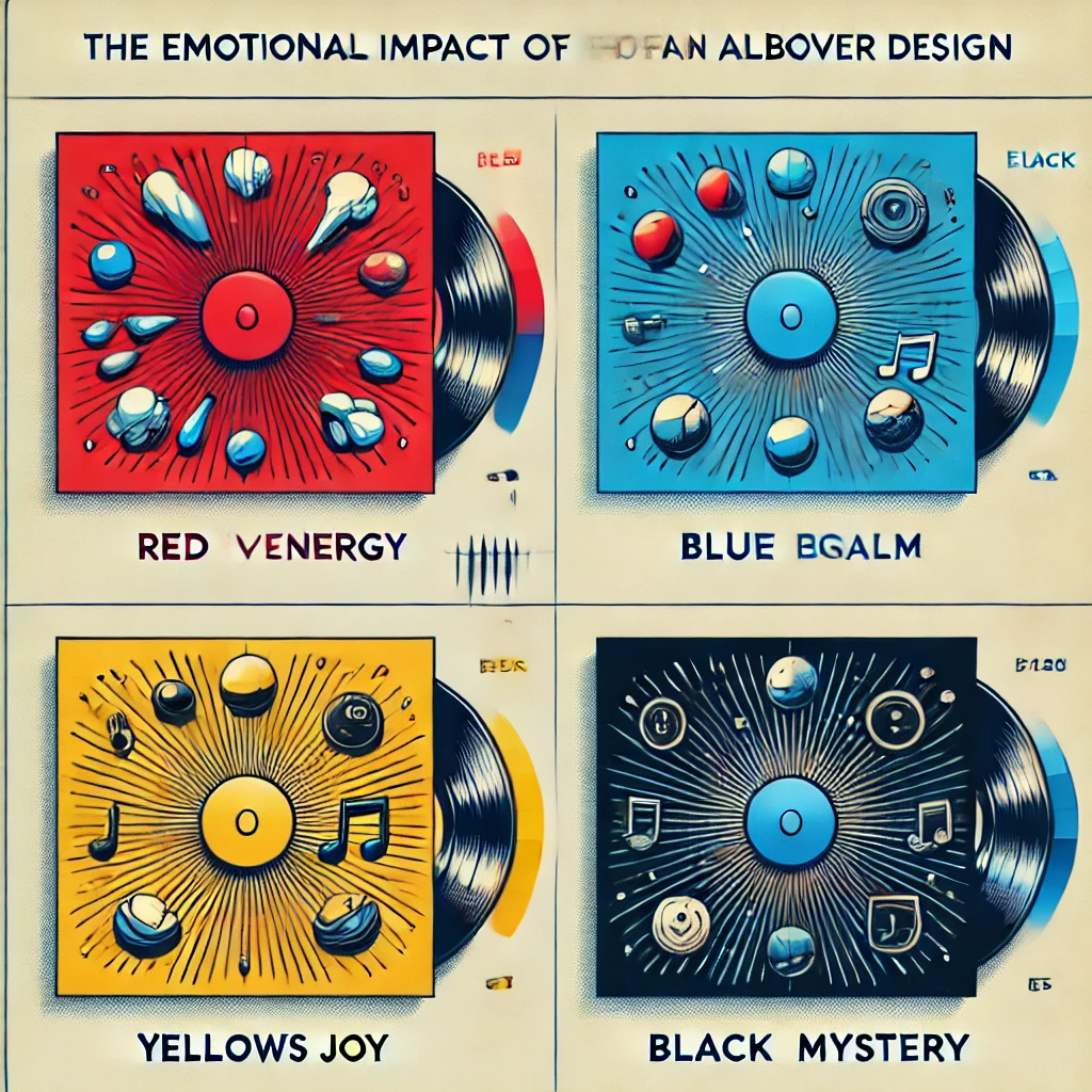 앨범 커버의 색채 심리: 컬러로 감정을 디자인하다
