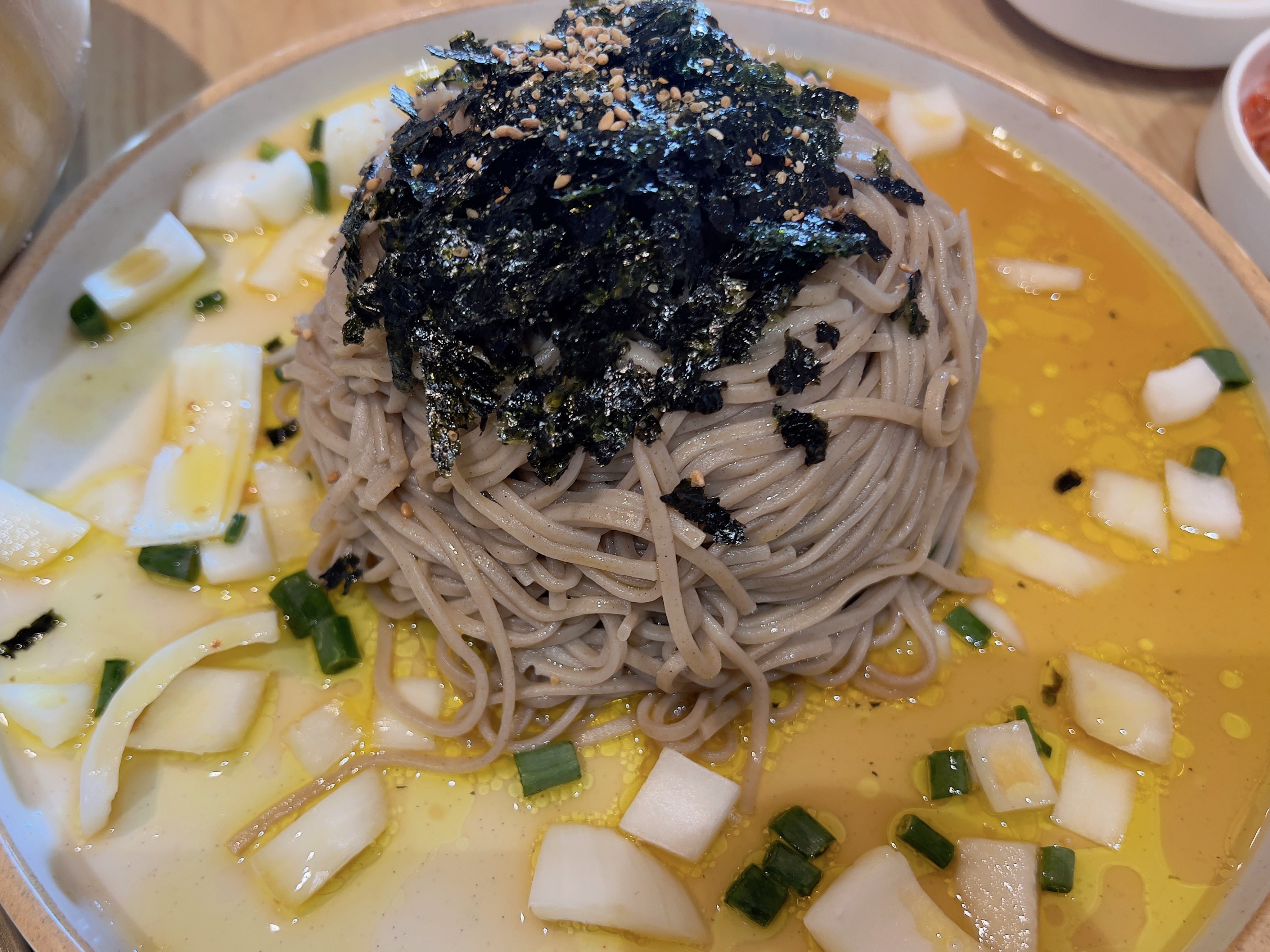 들기름간장메밀국수