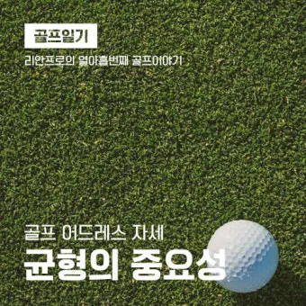 골프 어드레스 균형 잡는 법 무릎각 허리각 시선 처리_41
