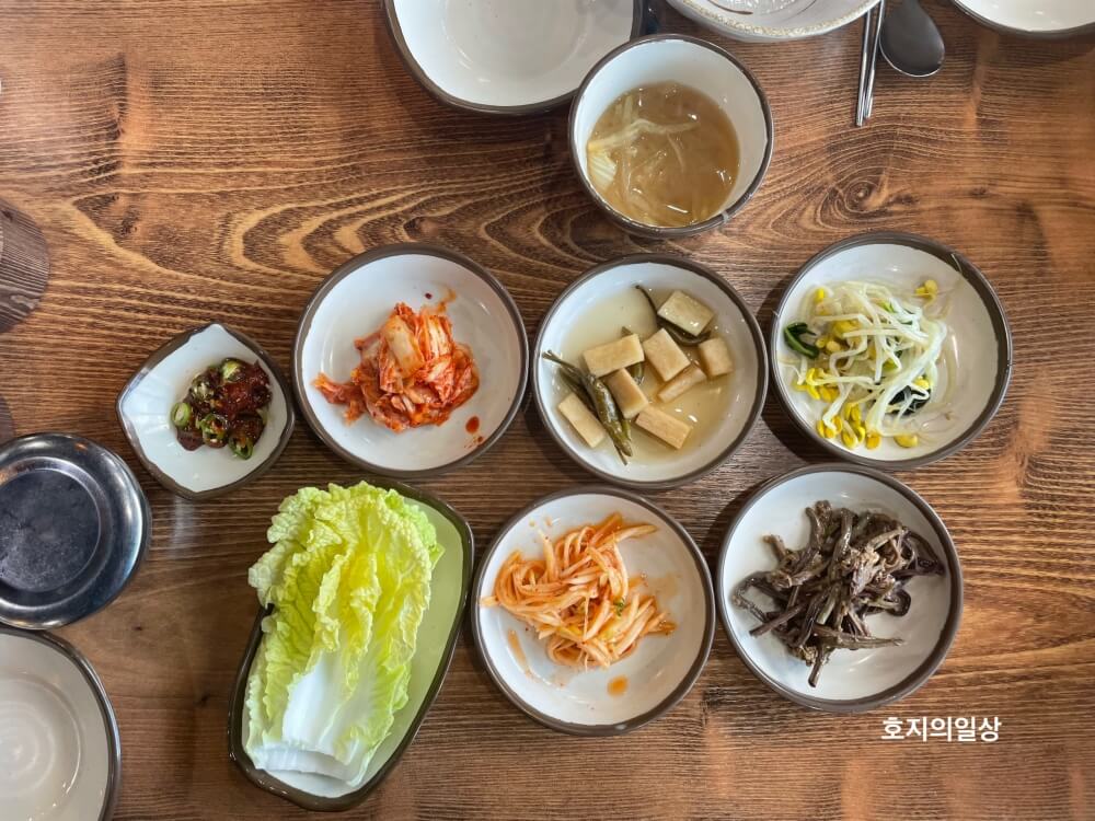 제주 대정읍 모슬포 맛집 한라전복 - 주문한 메뉴