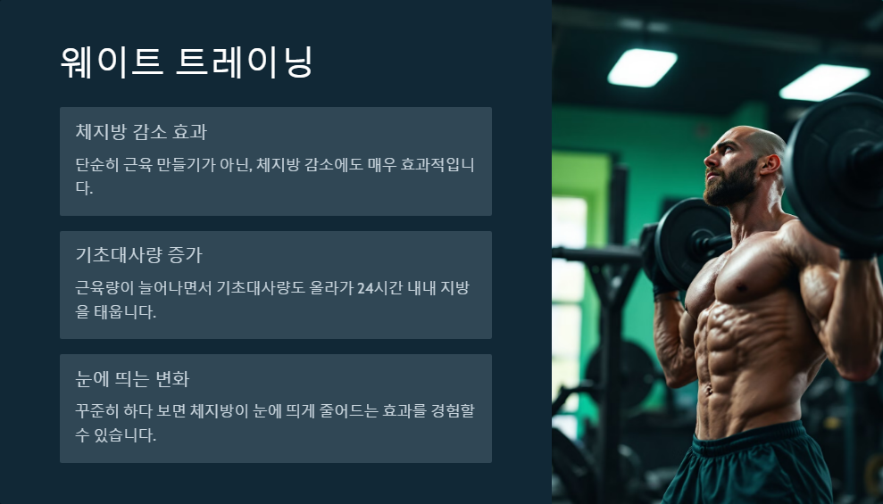 체지방 감소에 가장 효과적인 운동 BEST 5