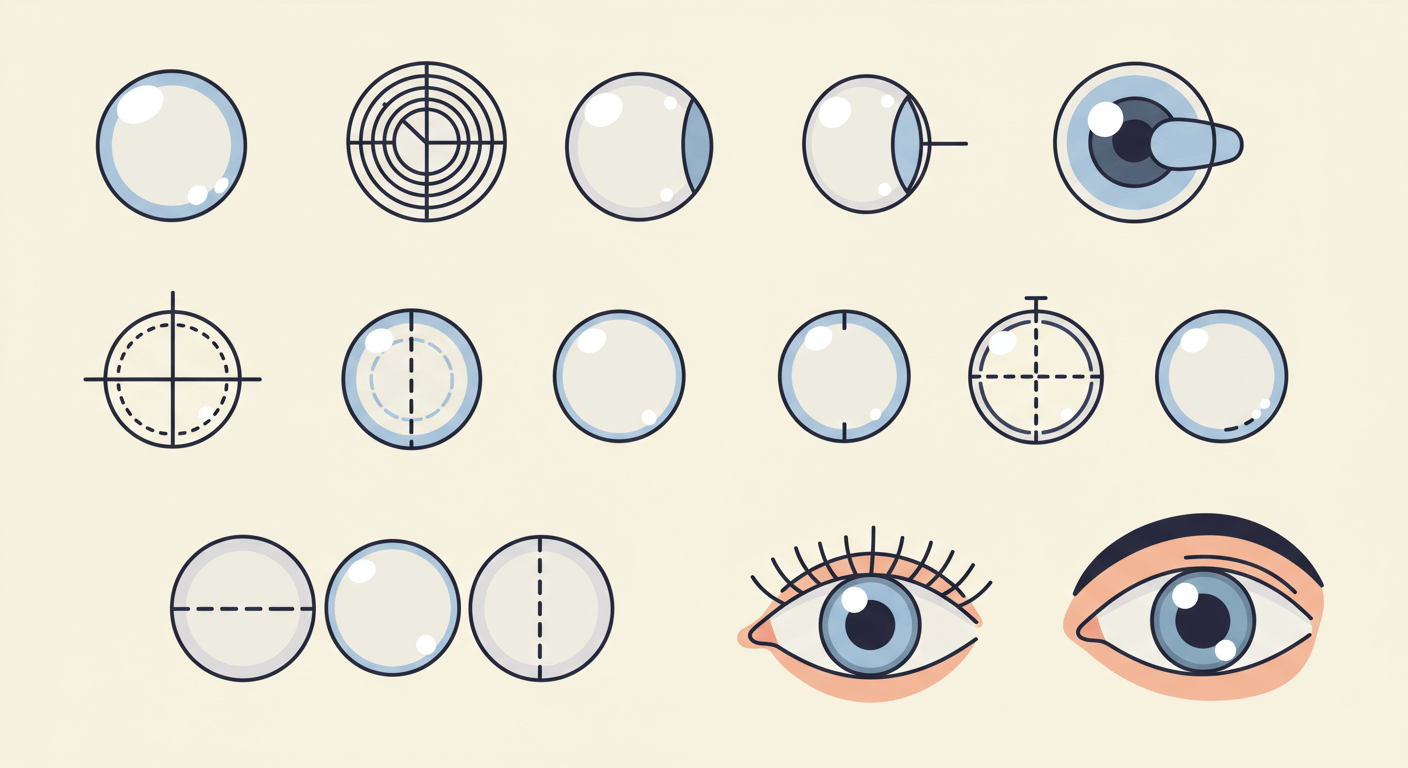 인공수정체 렌즈 종류
