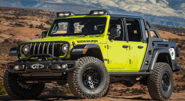6. 지프 글래디엥이터 루비콘 사이드번 콘셉트