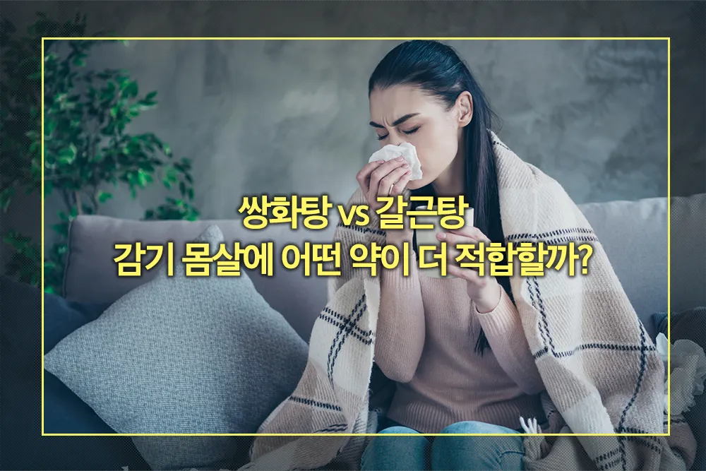 쌍화탕 vs 갈근탕 감기몸살