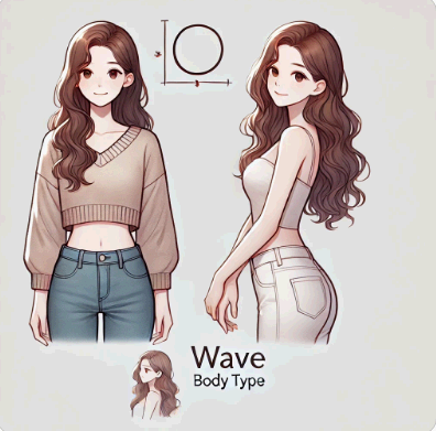 퍼스널컬러-웨이브체형