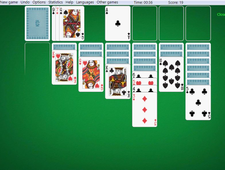 솔리테어 게임2