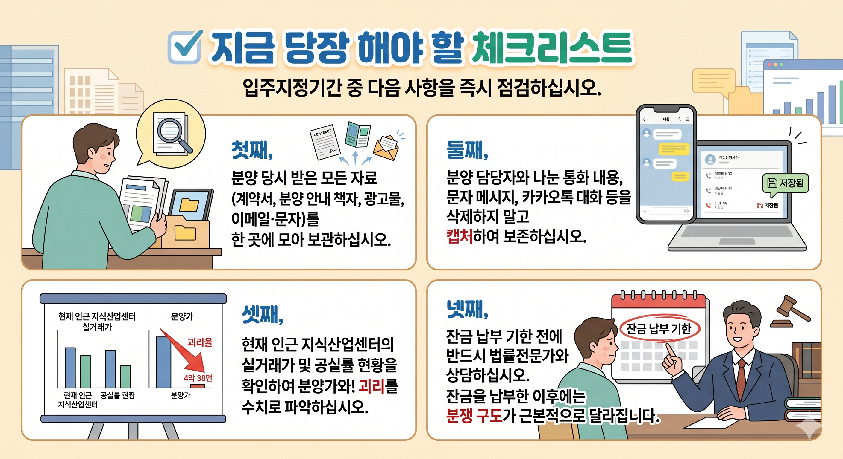 영등포자이타워 입주지정기간, 잔금 내야 할까 &mdash; 지식산업센터 수분양자의 법적 선택지