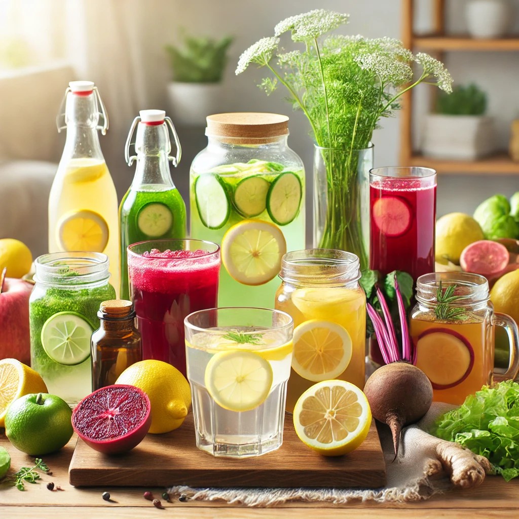 체내 독소를 배출하는 음료와 레시피