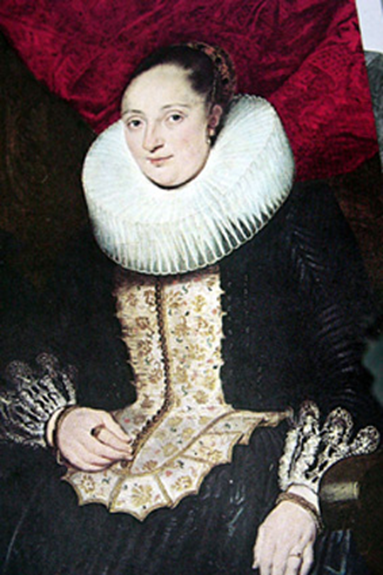 17세기 여성의상 스토마커와 페플럼