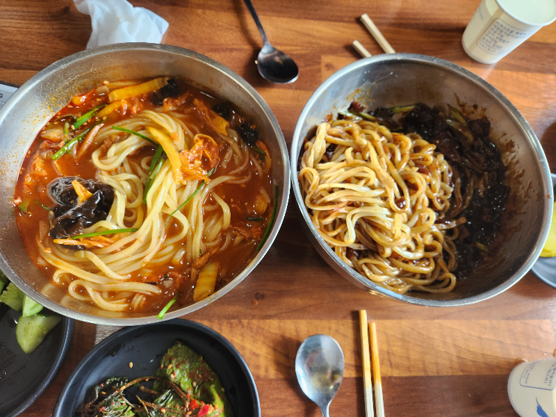 동해 대진해수욕장 맛집 칼뽕