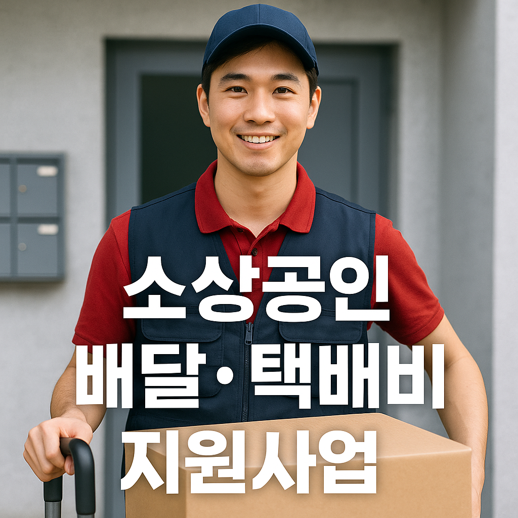 소상공인 배달&amp;택배비 지원