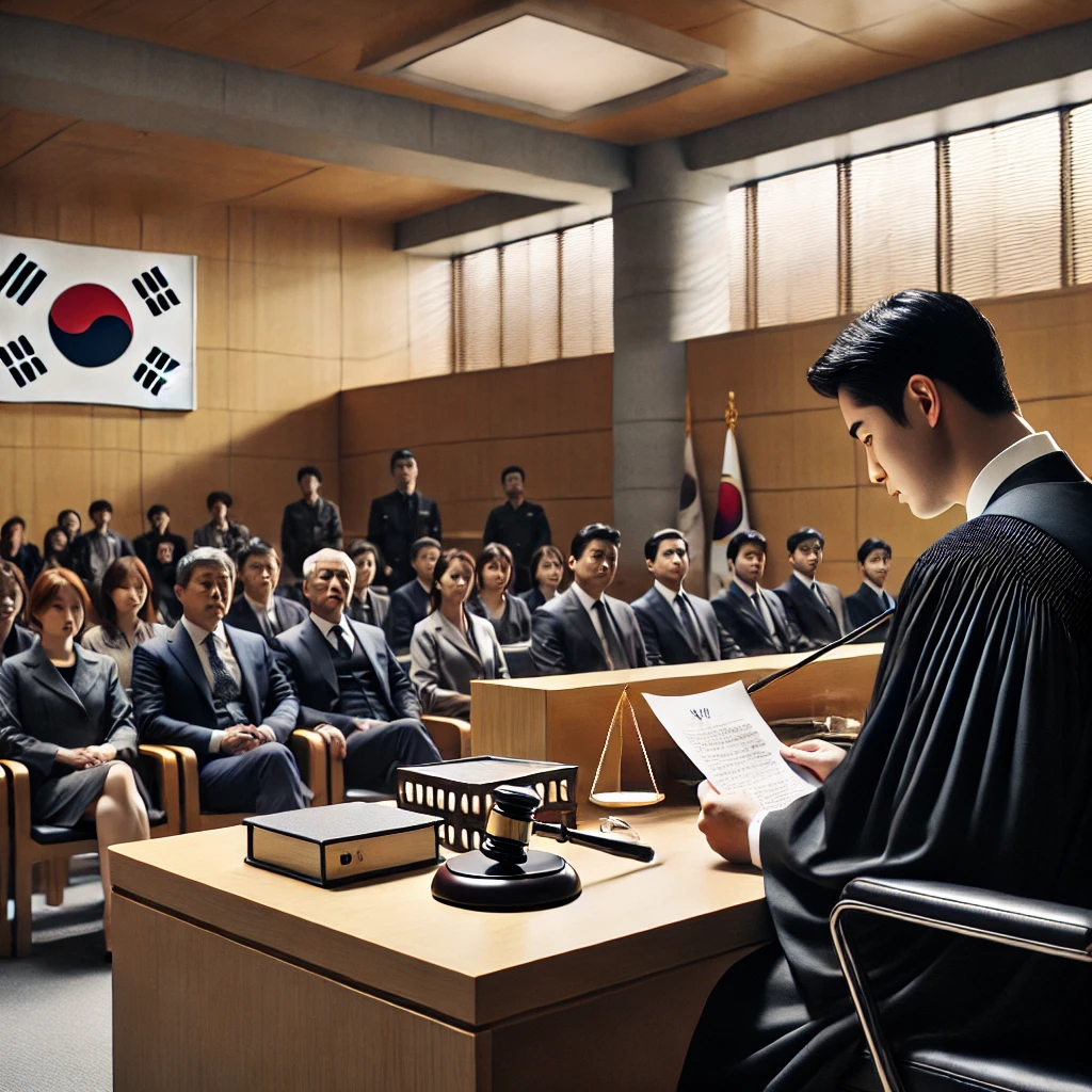 법적 판결을 받는 상속 결격자, 판사가 상속 결격을 선고하는 순간