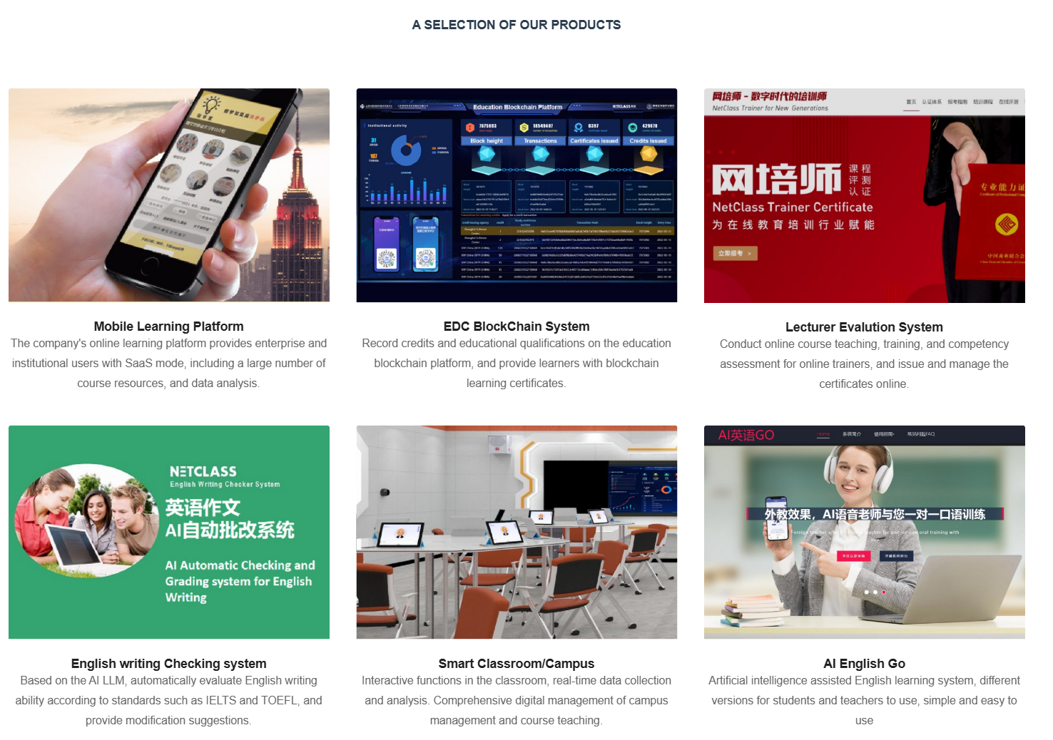 넷클래스 사업분야