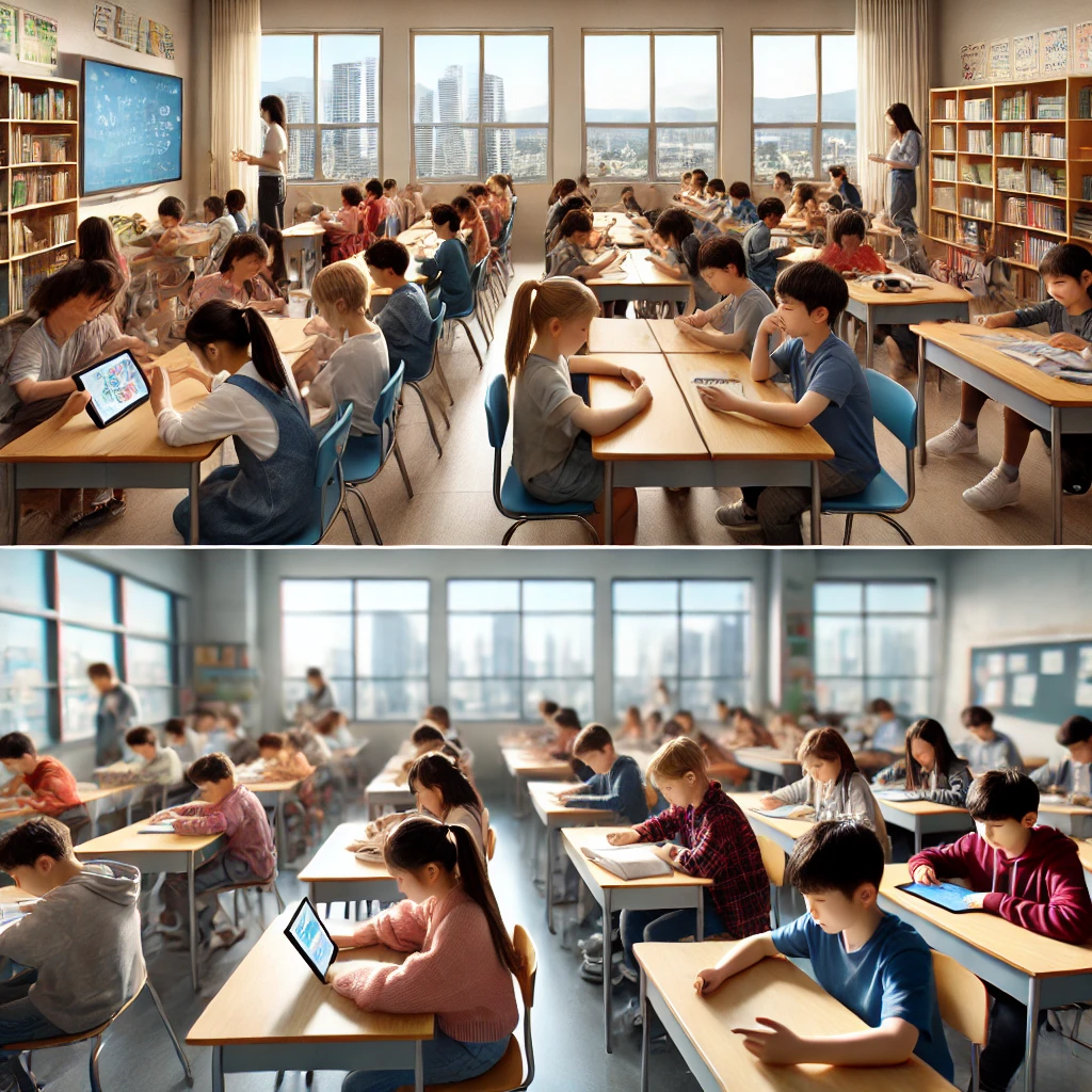 수업 설계 차이 이미지