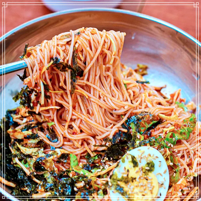 종로 3가 맛집 20년 전통 노포, 비빔국수, 콩국수