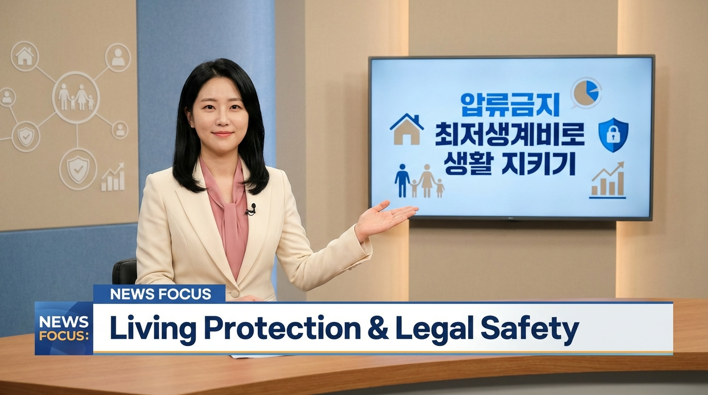 압류금지 최저생계비로 생활 지키기