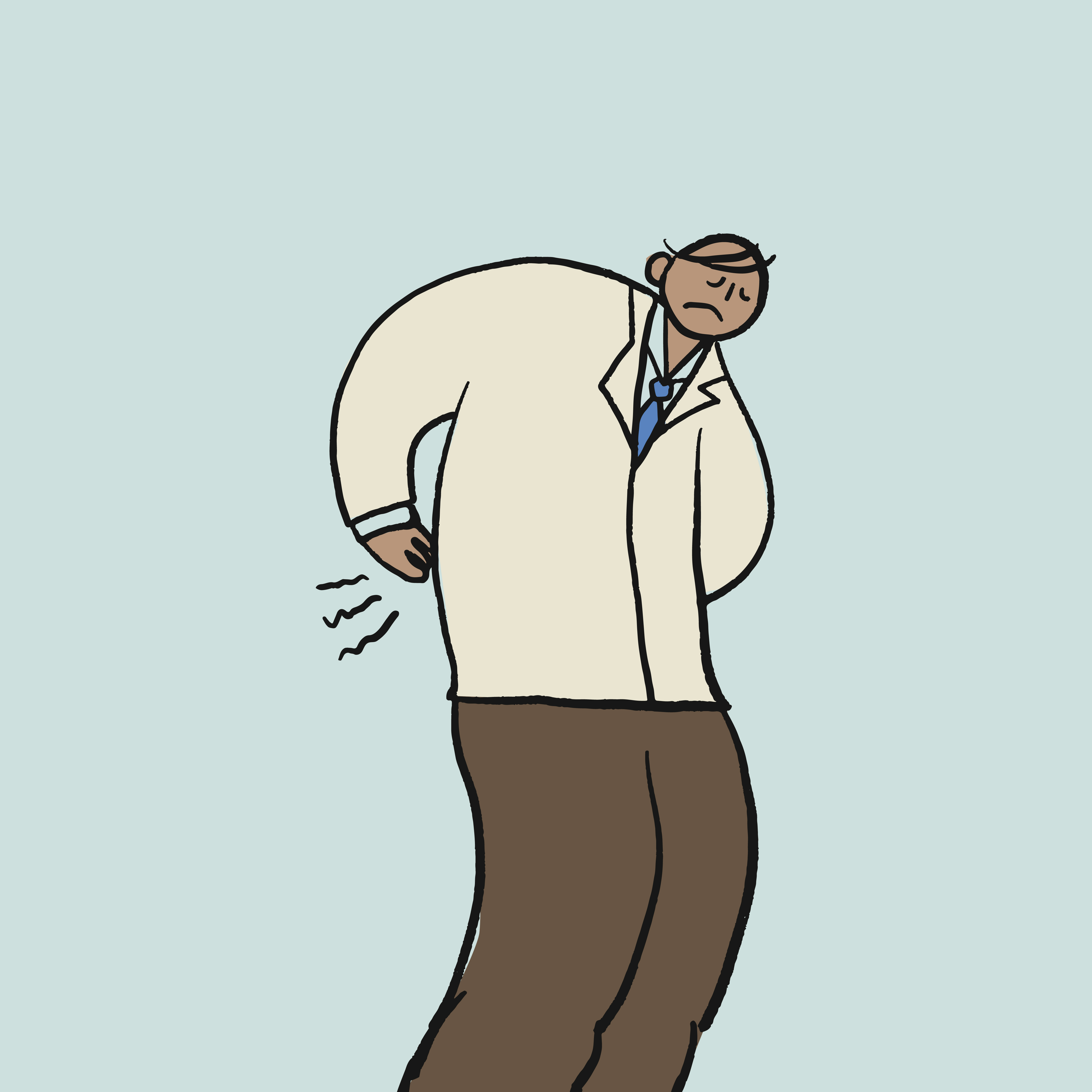 허리