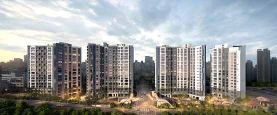 래미안 레벤투스 전경