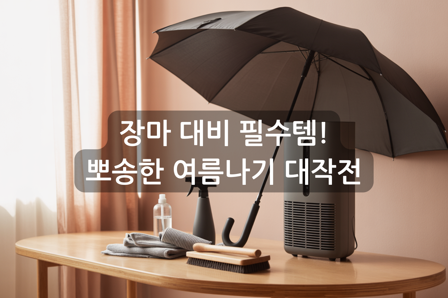 장마 대비 필수템!