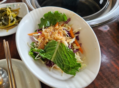 산과들가든샐러드