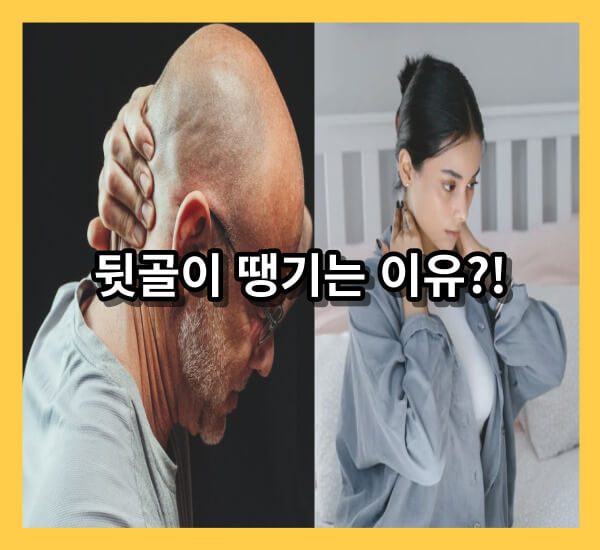 뒷골이 땡기는 이유들