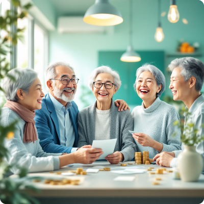 65세 이상 노인 건강지원금 이미지