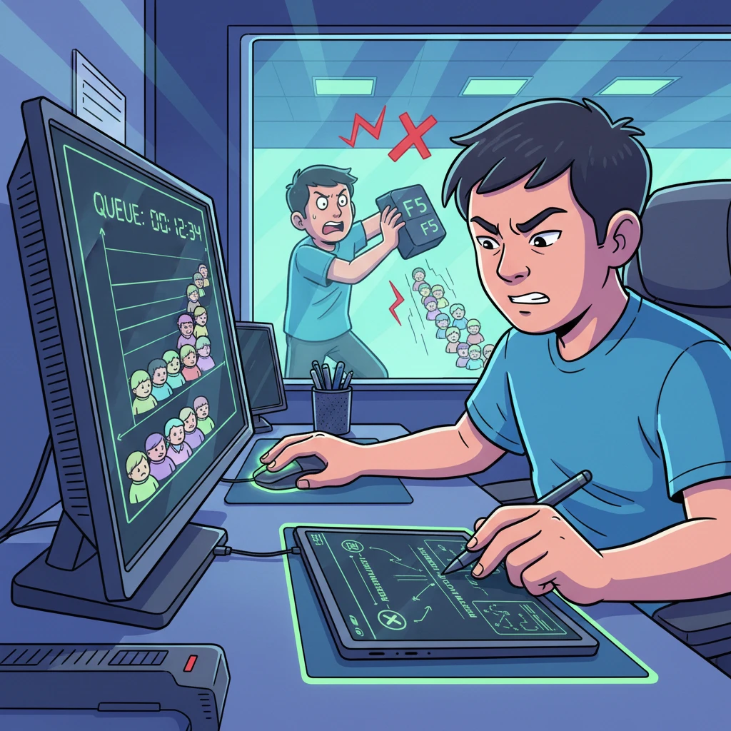 시험장 마감 시 대처 방법과 가상계좌..