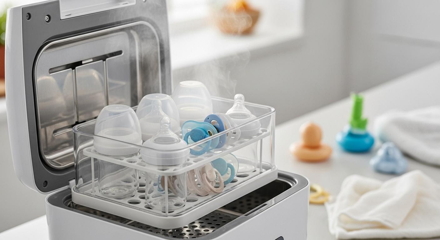 아기 열탕소독 냄비