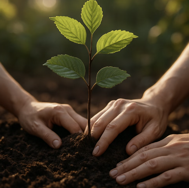 비결 2. 튼튼한 집 지어주기 (흙과 심기)