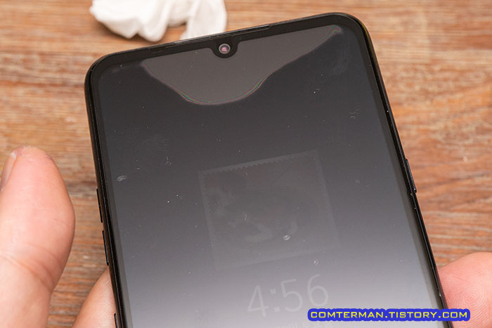 비스비 풀커버 강화유리 편의성