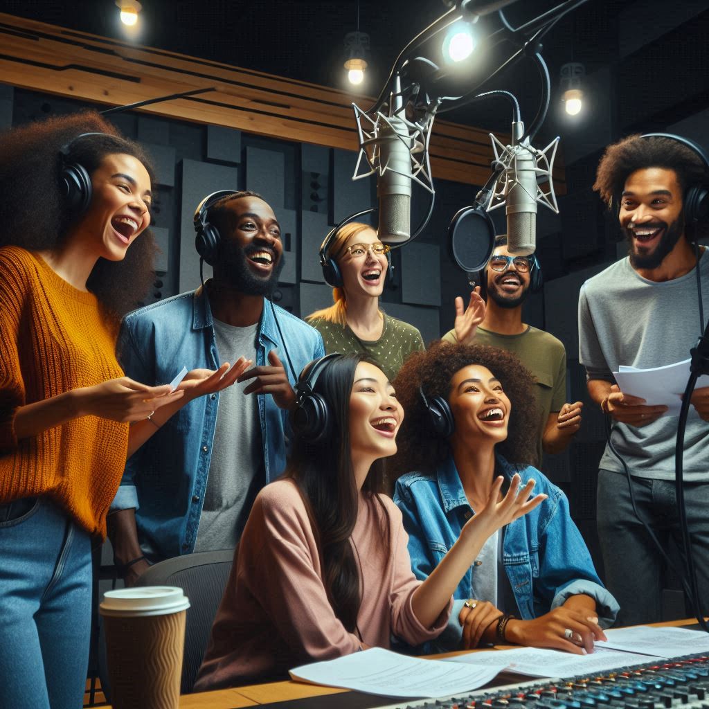 프로 목소리 배우,성우(Voice Actor): 목소리로 연기하는 전문가