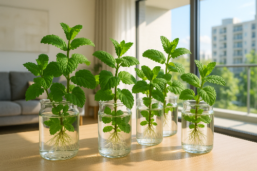 아파트 실내 농업에 적합한 민트 기르기 완전 가이드(허브류)