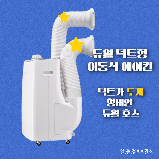 이동식 에어컨 창문형 에어컨 비교