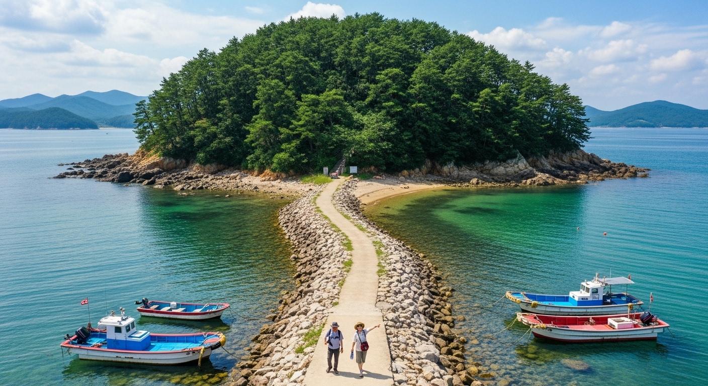 강원도 원산시 송흥동 장덕섬