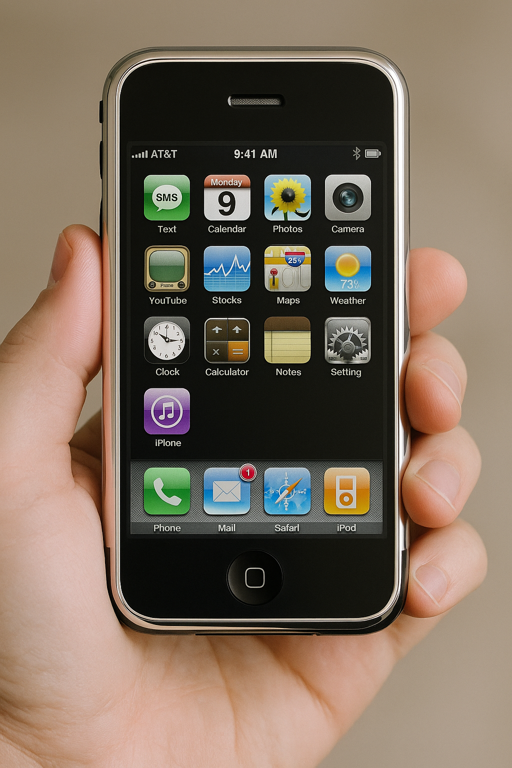 2007년 애플 아이폰