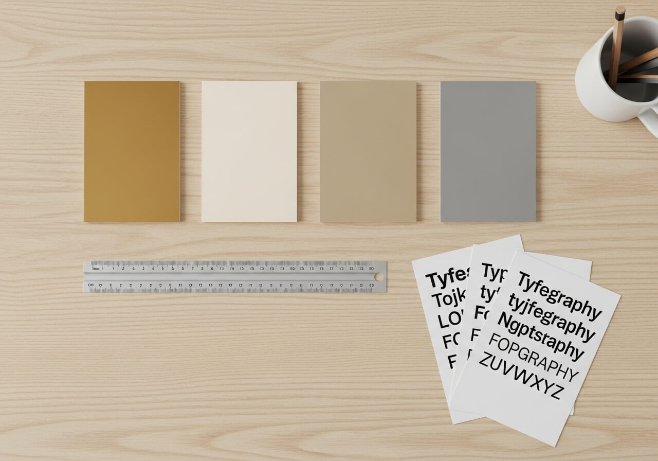 팔레트 설계|비율·톤·보조색: 시스템으로 관리하는 컬러 전략