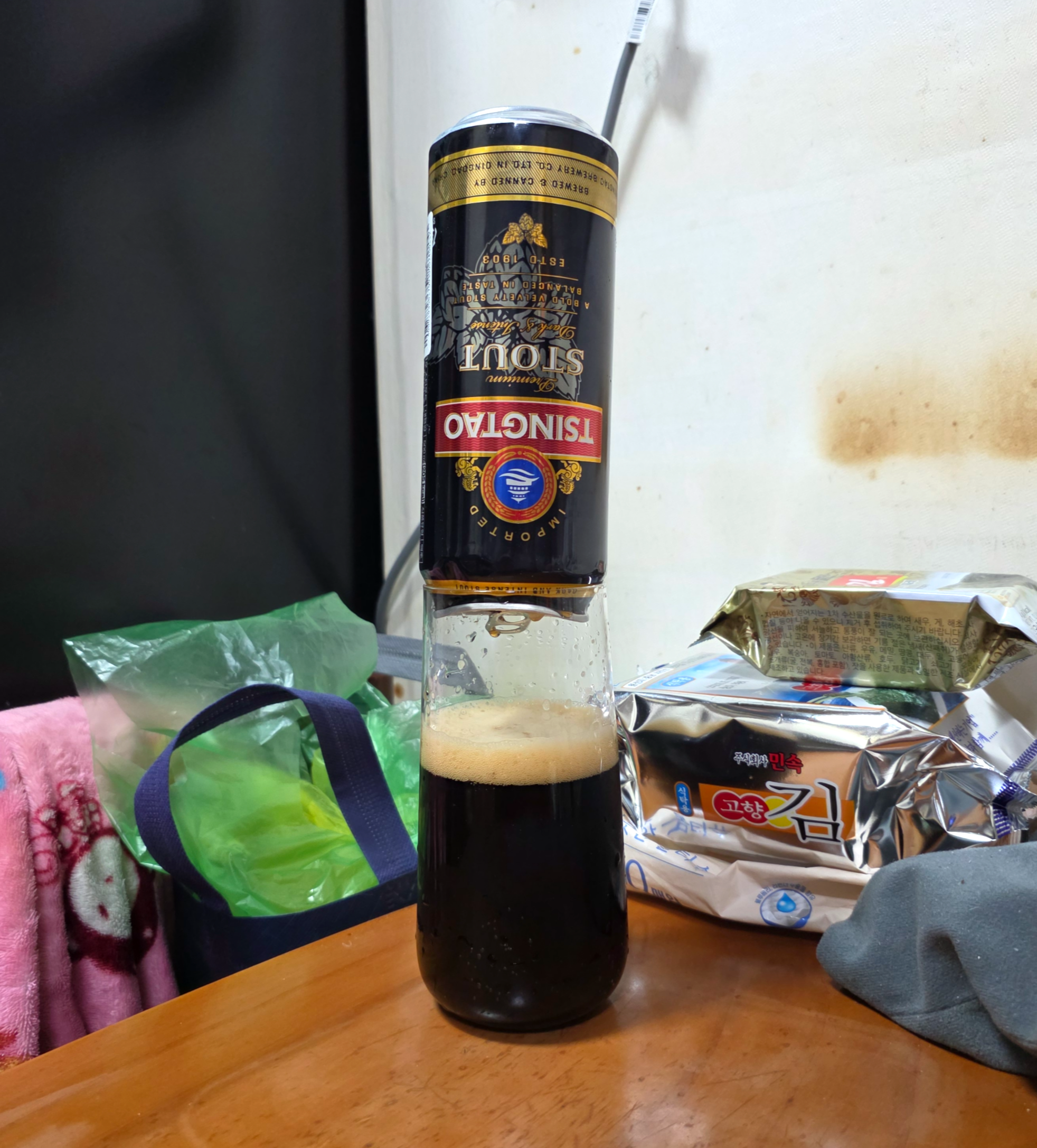 칭따오흑맥주칭따오스타우트