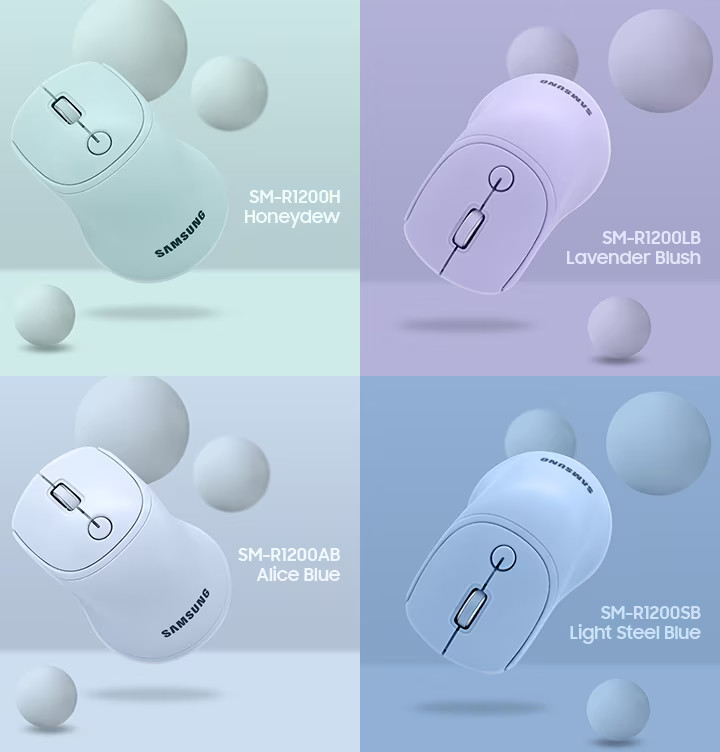 삼성 SM-R1200LB 무선 마우스 라벤더 블러쉬