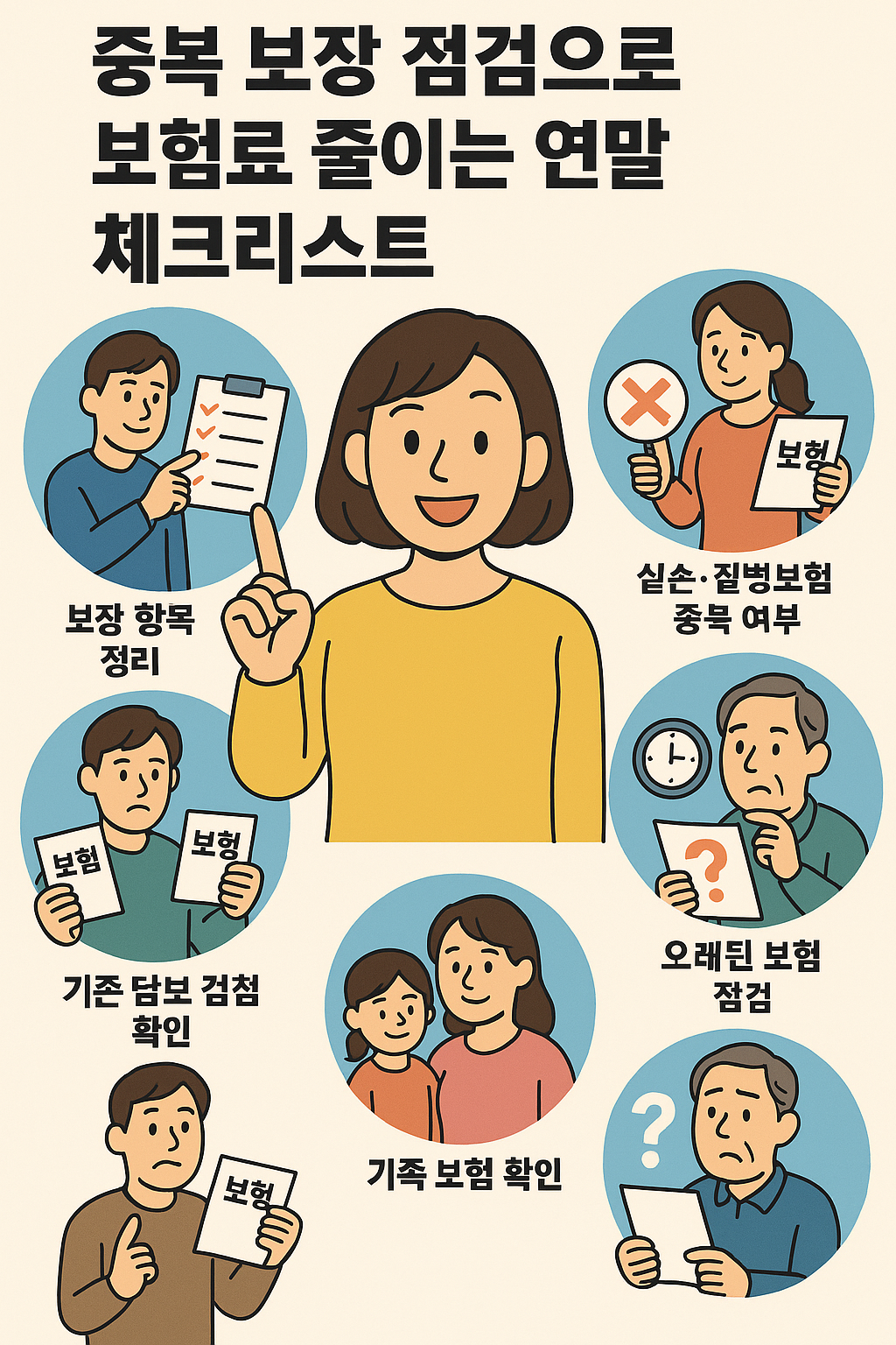 중복 보장 점검으로 보험료 줄이는 연말 체크리스트