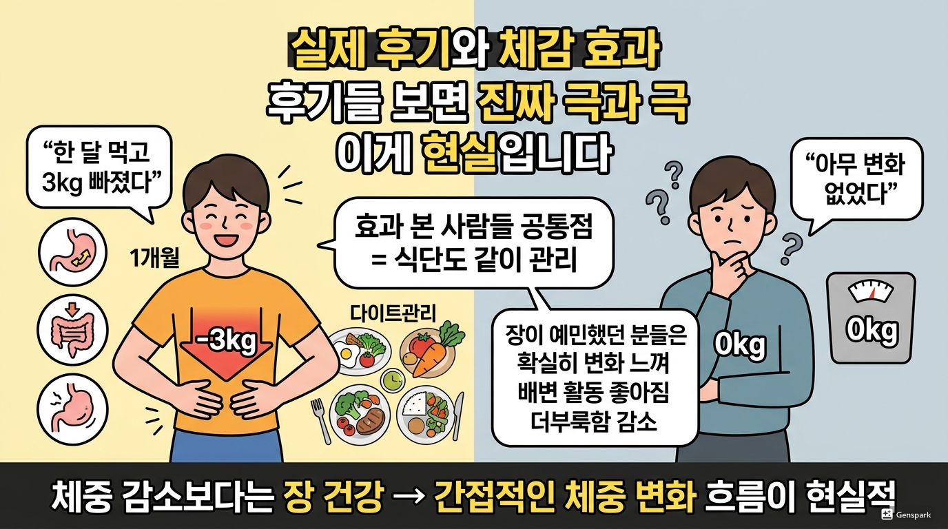 실제 후기와 체감 효과