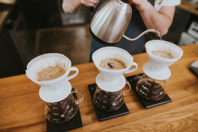 The Hario V60 Copper Coffee Dripper looks nice!