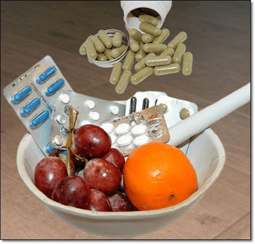 영양제와 음식 분석