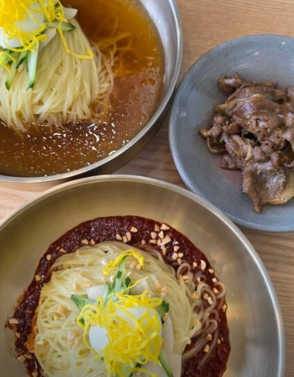 오늘N 오늘은 국수 먹는 날 용인 신봉동 물비빔밀면 맛집 밀양동래밀면 