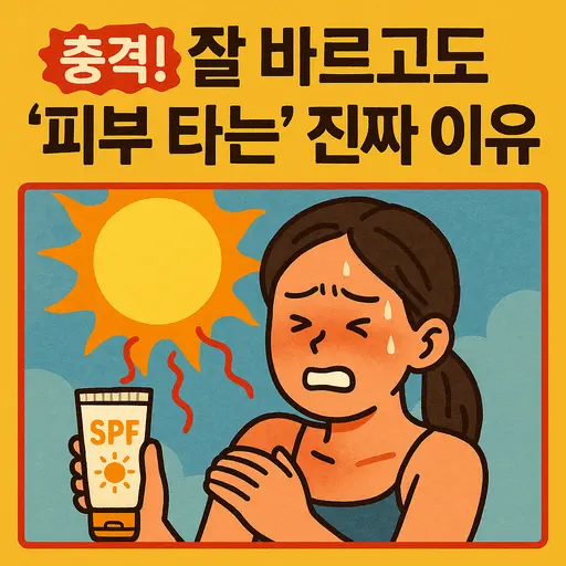 자외선차단제 재확인 타이밍과 방법 5가지