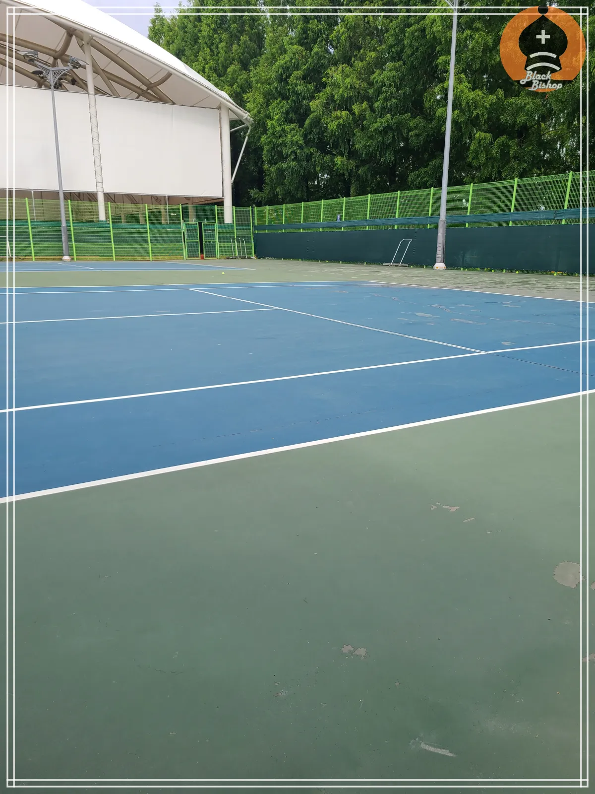 서남물재생센터-테니스장뷰