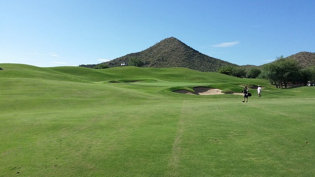 잘 가꾸어진 골프장